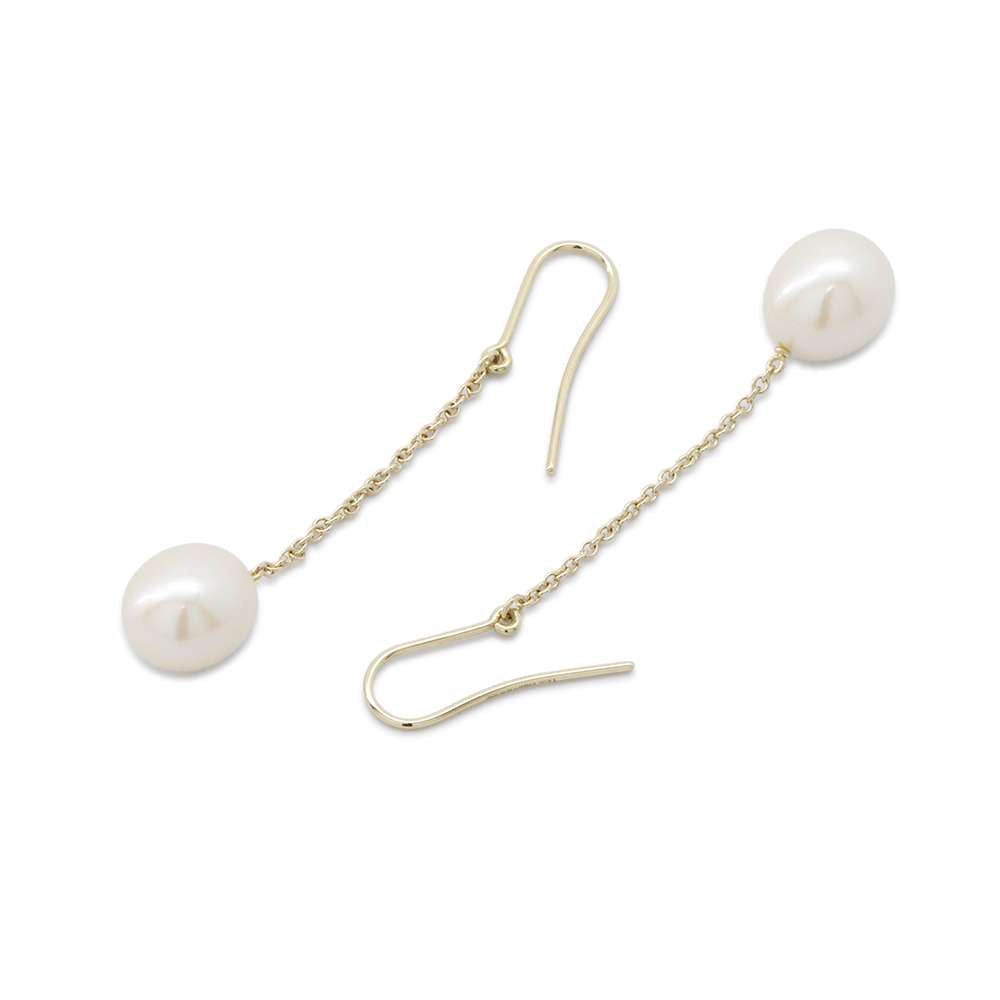 TIFFANY&Co. Bayazard Drop Earrings60926905 18K Yellow Gold