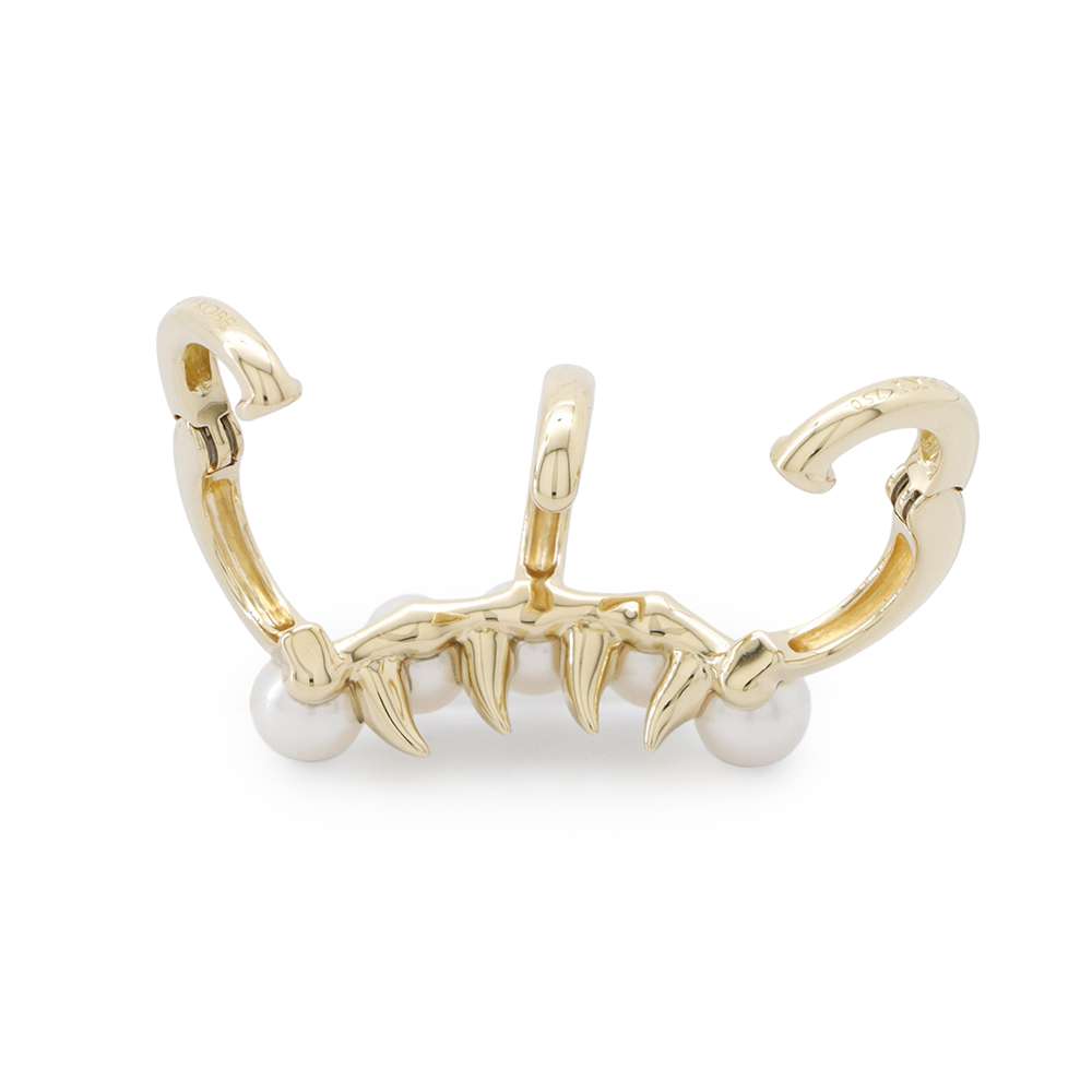 TASAKI Danger Scorpion Ear CuffE-3945 18K Yellow Gold