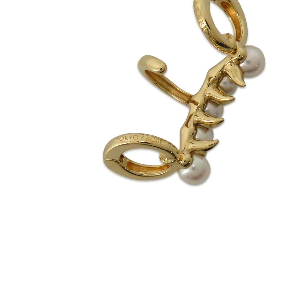 TASAKI Danger Scorpion Ear CuffE-3945 18K Yellow Gold