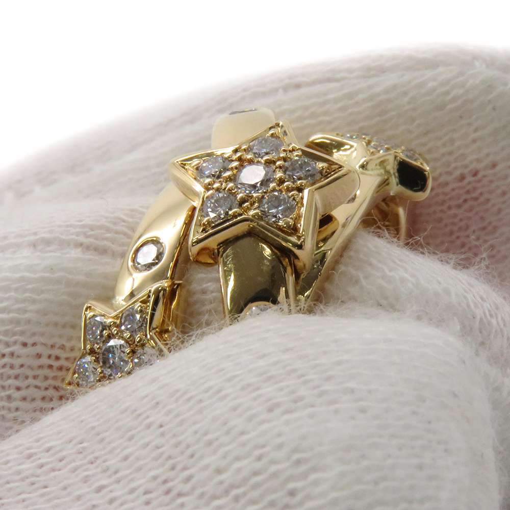 CHANEL Comet Ring Size Approximately No. 13J1130 18K Yellow Gold
