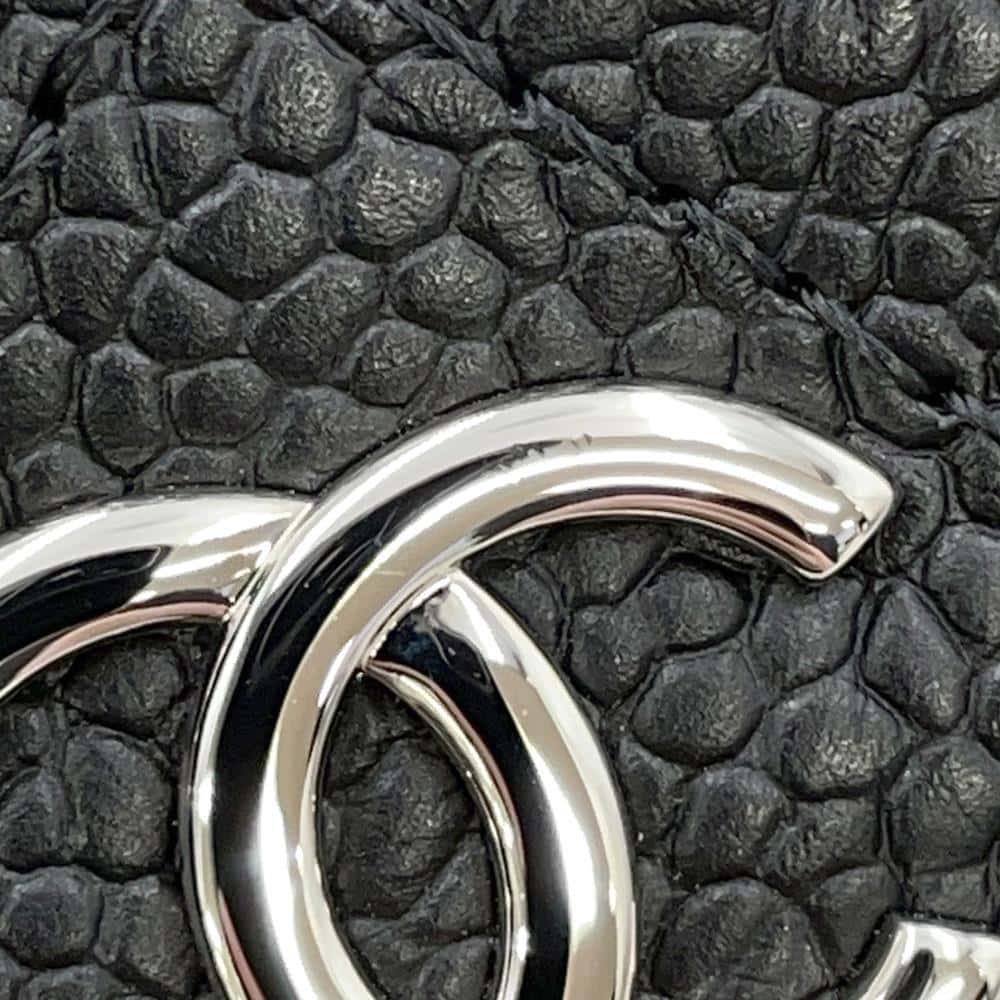 CHANEL Multi-pocket business bag Black Caviar Leather