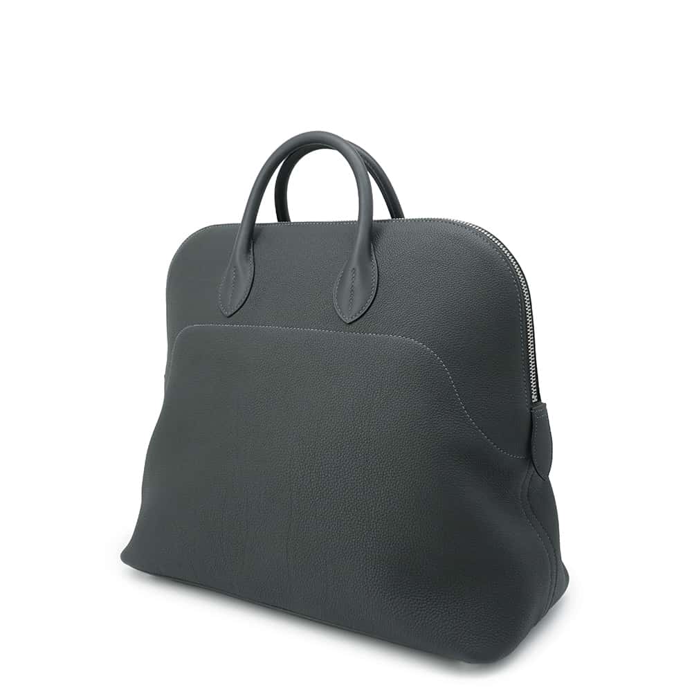 HERMES Bolide Backpack New Vert Fonce Togo Leather Swift Leather