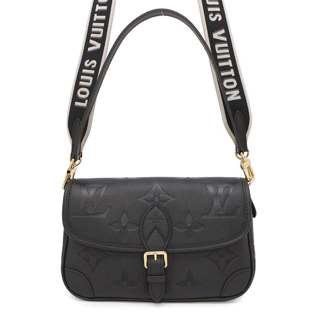 LOUIS VUITTON Dianu NoirM46386 Monogram Empreinte Leather