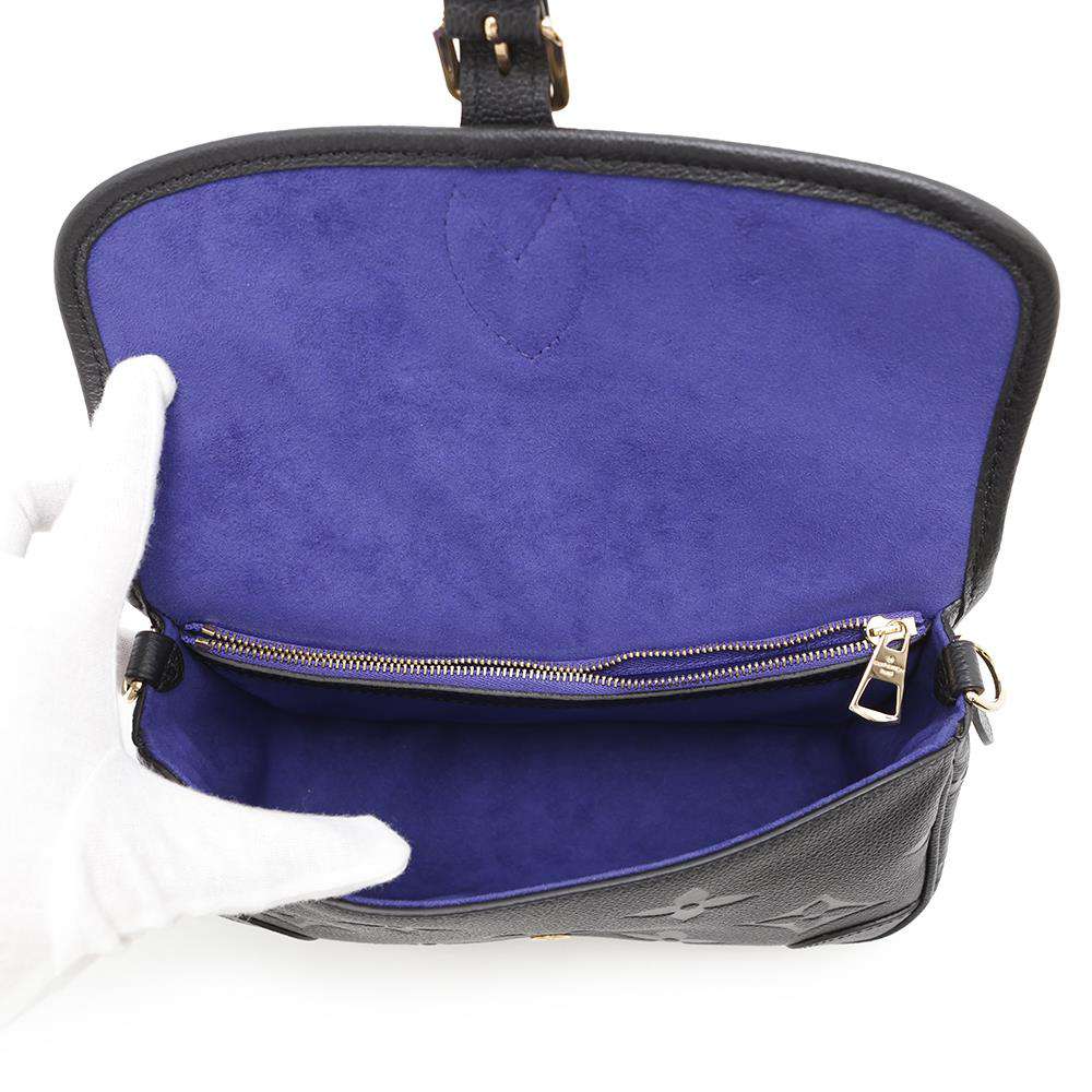 LOUIS VUITTON Dianu NoirM46386 Monogram Empreinte Leather