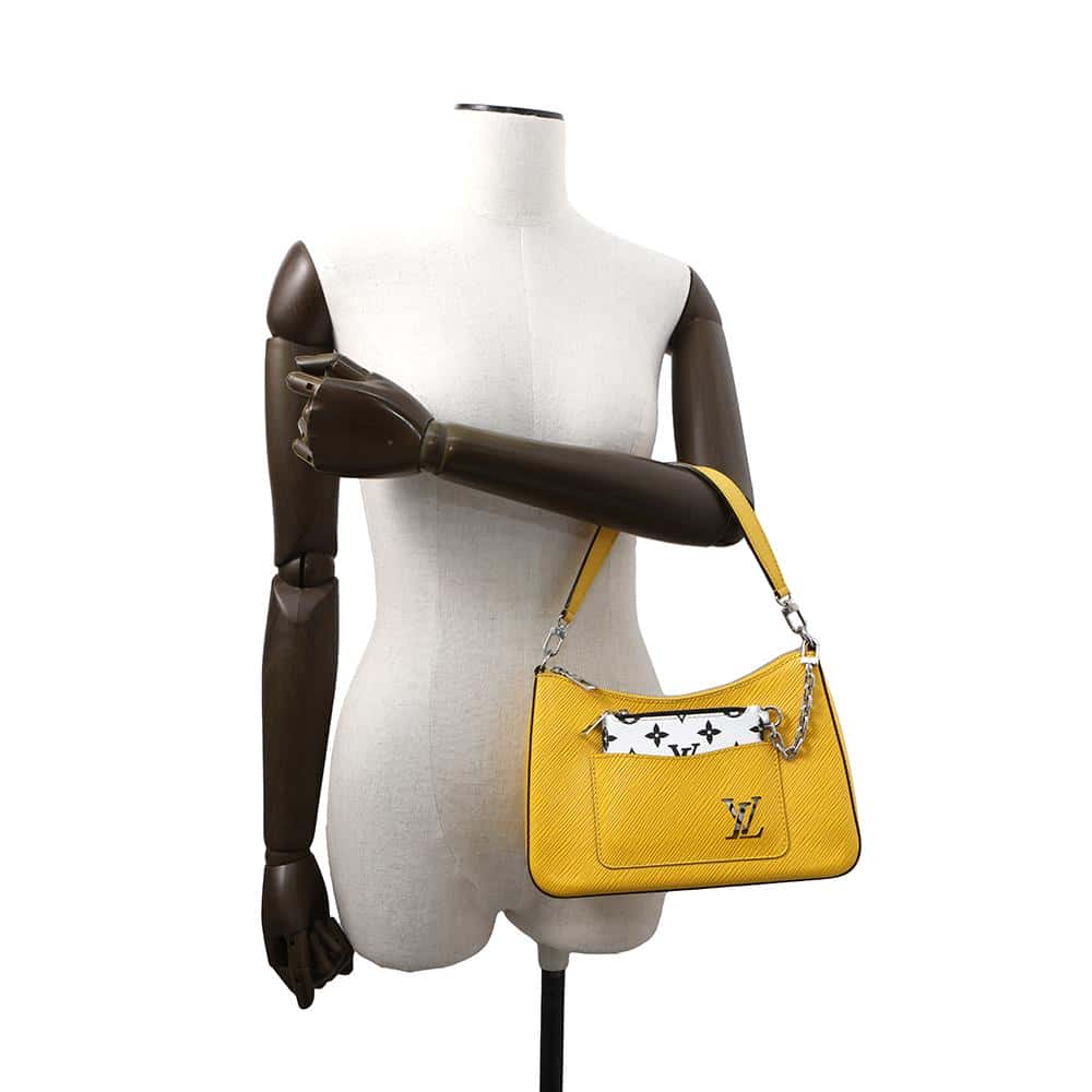 LOUIS VUITTON Murrell NM sunflowerM59488 Epi Leather