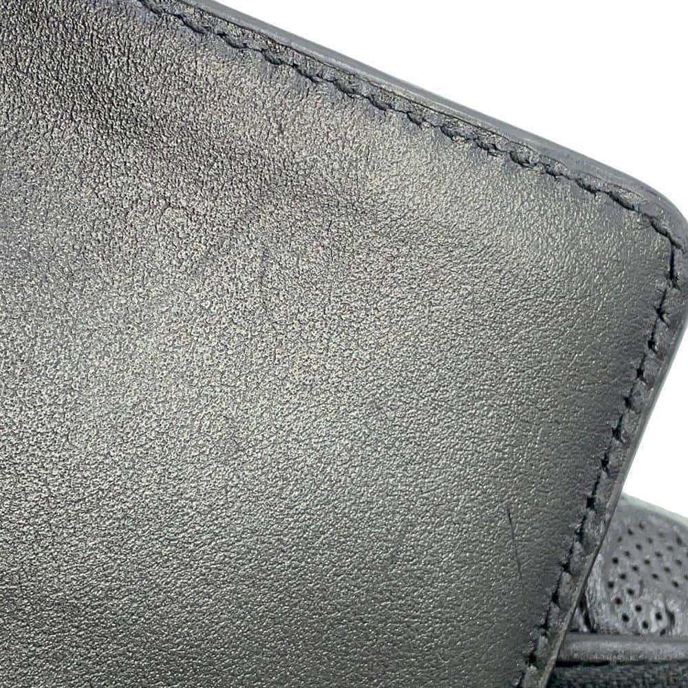 GUCCI GG embossed crossbody bag Black645093 Leather