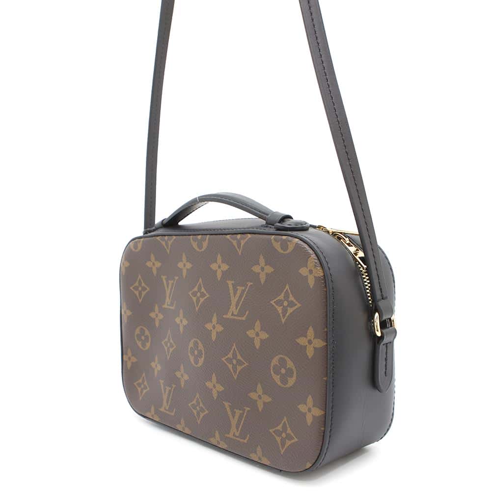 LOUIS VUITTON Saintonge NoirM43555 Monogram Calf Leather