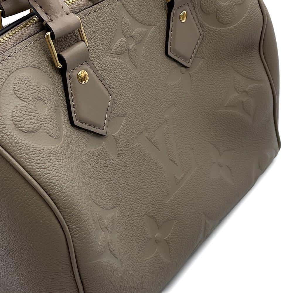 LOUIS VUITTON Speedy Bandouliere TourterelleM59273 Monogram Empreinte Leather Size 25