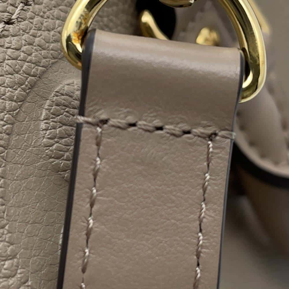 LOUIS VUITTON Speedy Bandouliere TourterelleM59273 Monogram Empreinte Leather Size 25