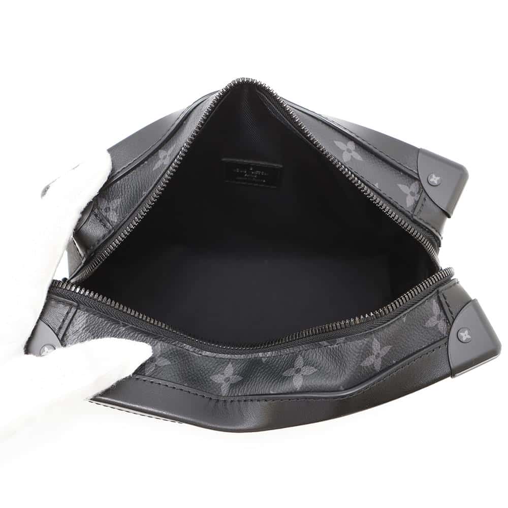 LOUIS VUITTON Soft Trunk NoirM44730 Monogram Eclipse