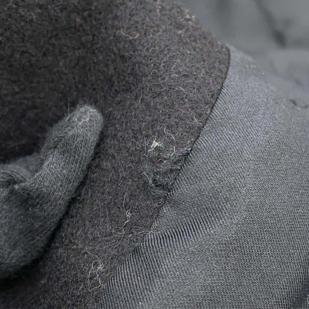 CHANEL Gripoa Button Jacket Size 38 BlackP08277 Wool 100%
