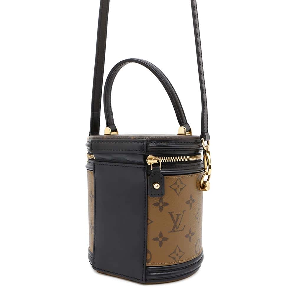 LOUIS VUITTON Cannes NoirM43986 Monogram Monogram Reverse Canvas