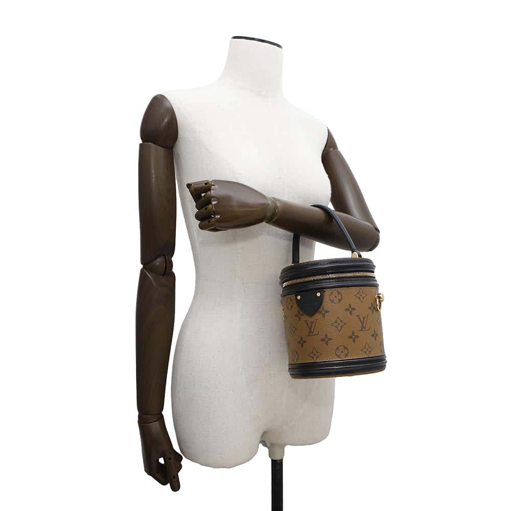 LOUIS VUITTON Cannes NoirM43986 Monogram Monogram Reverse Canvas