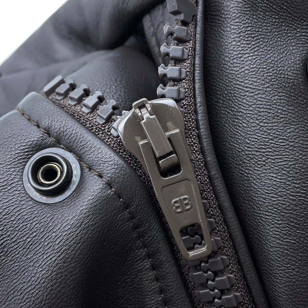 BALENCIAGA Taxi Blouson Size Chronomat 44 Brown719225 Lambskin100%