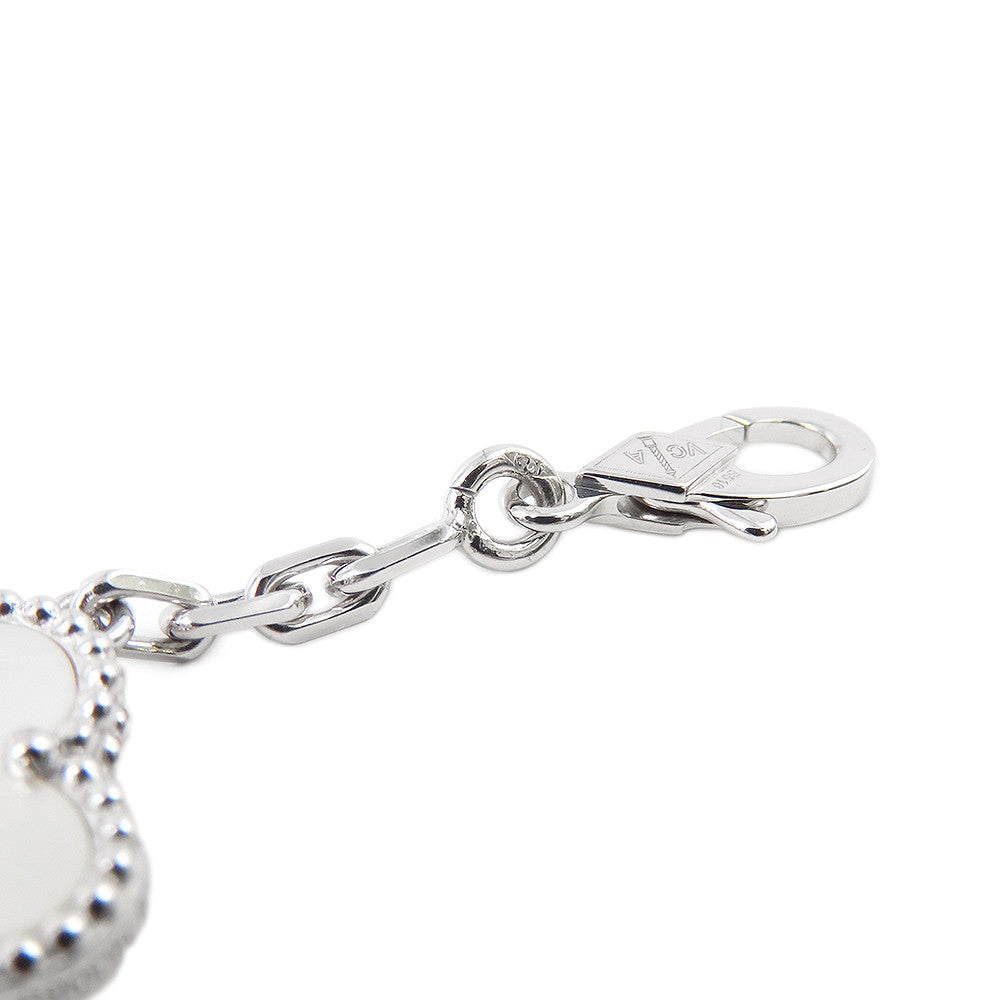 Van Cleef & Arpels Vintage Alhambra long necklace 20 motifsVCARF48800 18K White Gold