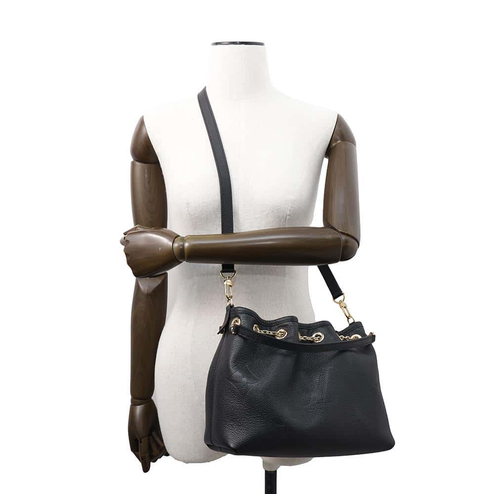 LOUIS VUITTON LV Bundle NoirM47209 Monogram Empreinte Leather