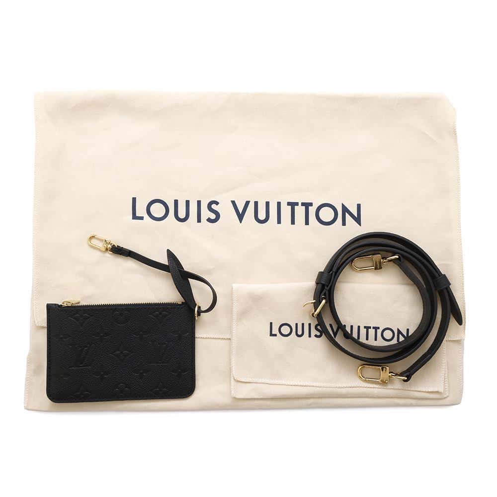 LOUIS VUITTON LV Bundle NoirM47209 Monogram Empreinte Leather