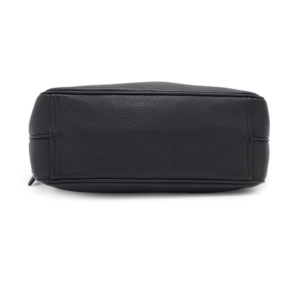 PRADA Shoulder Bag Black1BH079 Leather