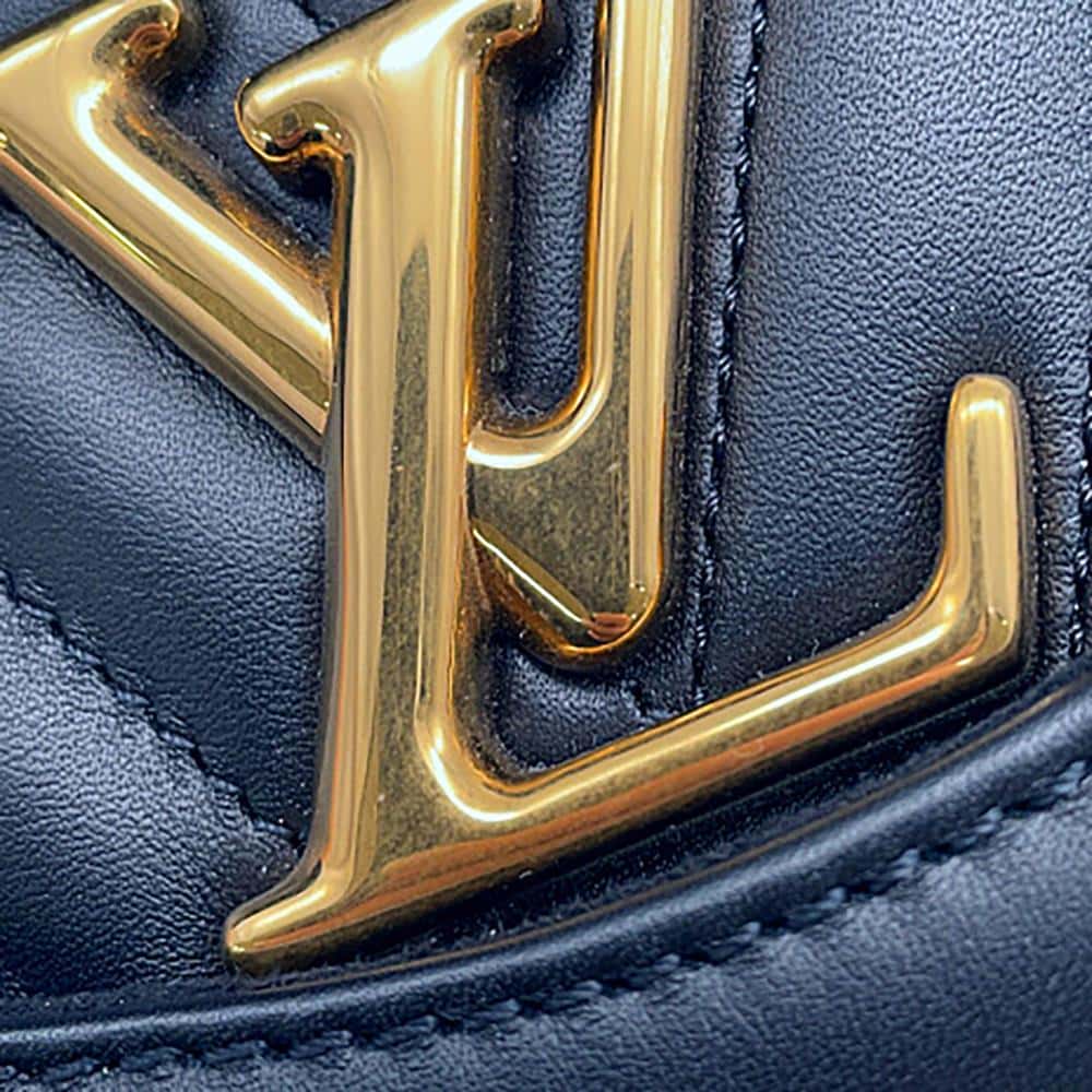 LOUIS VUITTON new wave camera bag NoirM58677 Leather