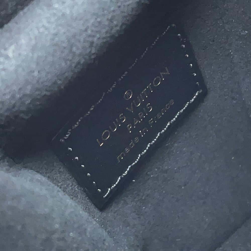 LOUIS VUITTON side trunk NoirM47139 Monogram Reverse Canvas Size PM