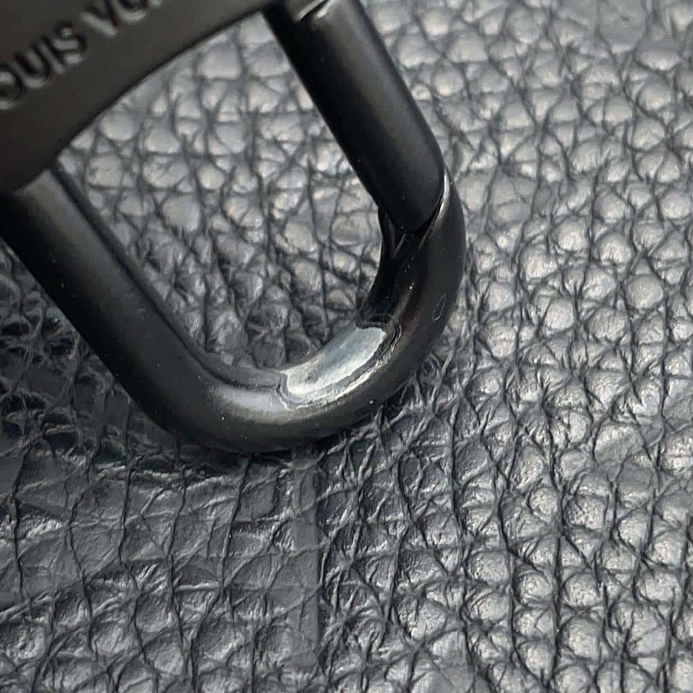 LOUIS VUITTON Steamer NoirM24436 Monogram・Taurillon Size PM