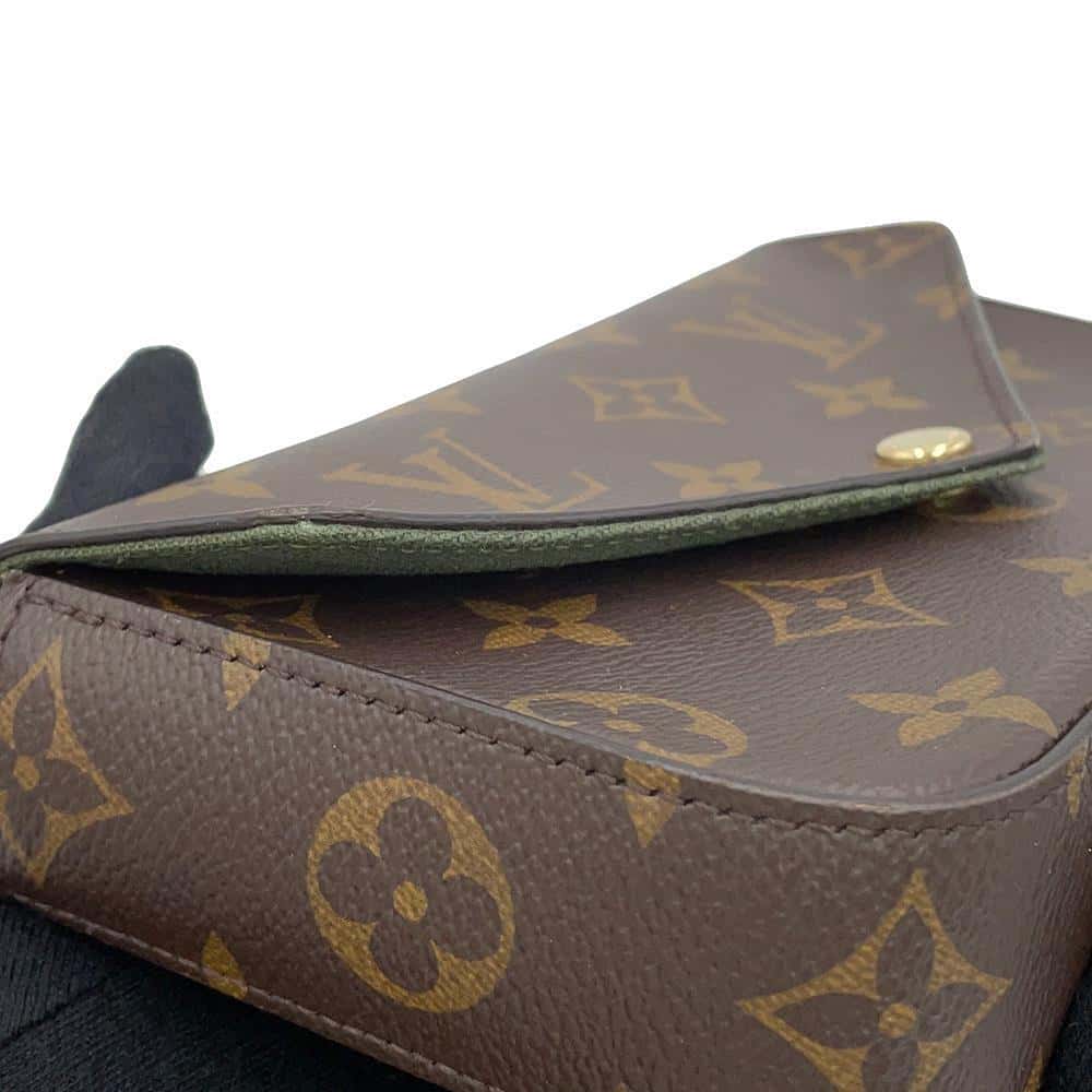 LOUIS VUITTON Multiie Pochette GreenM80091 Monogram