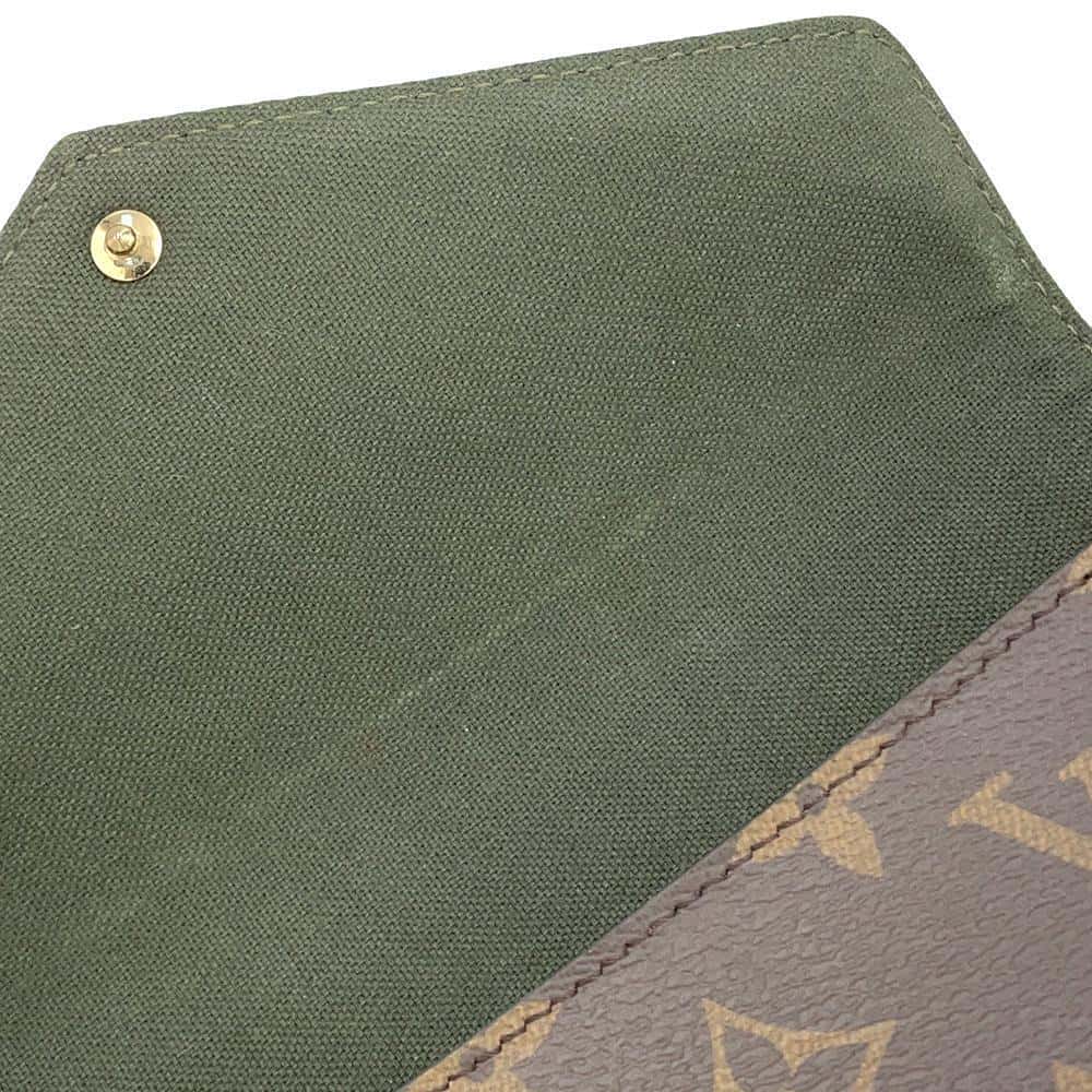 LOUIS VUITTON Multiie Pochette GreenM80091 Monogram