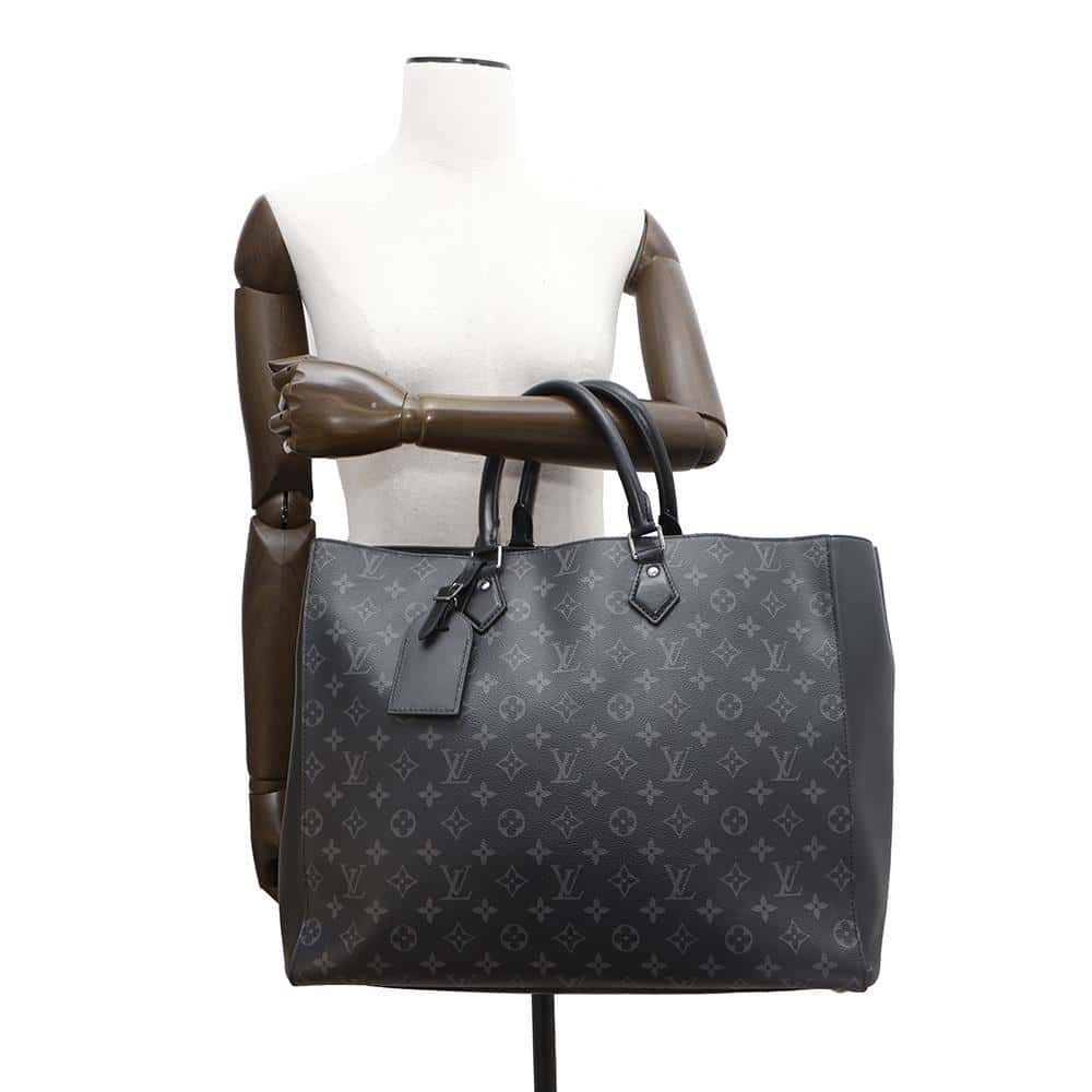 LOUIS VUITTON Grand Sac NoirM44733 Monogram Eclipse