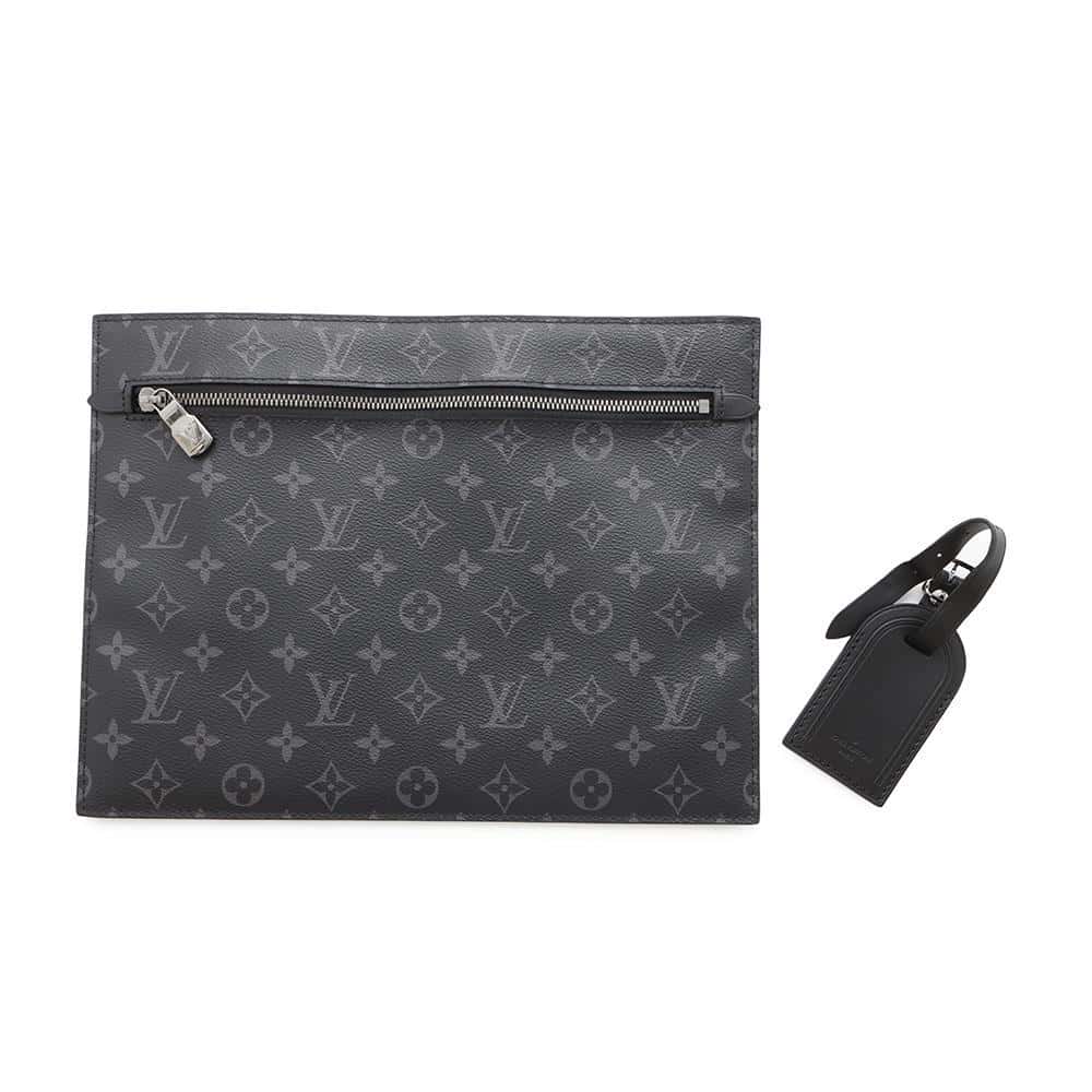 LOUIS VUITTON Grand Sac NoirM44733 Monogram Eclipse
