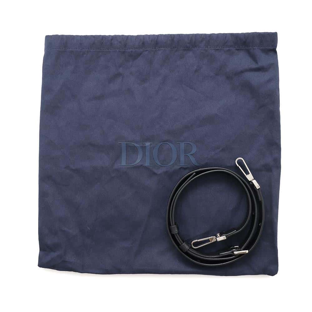 Dior Oblique Shoulder Bag Navy2SFBC087YKY Canvas Leather