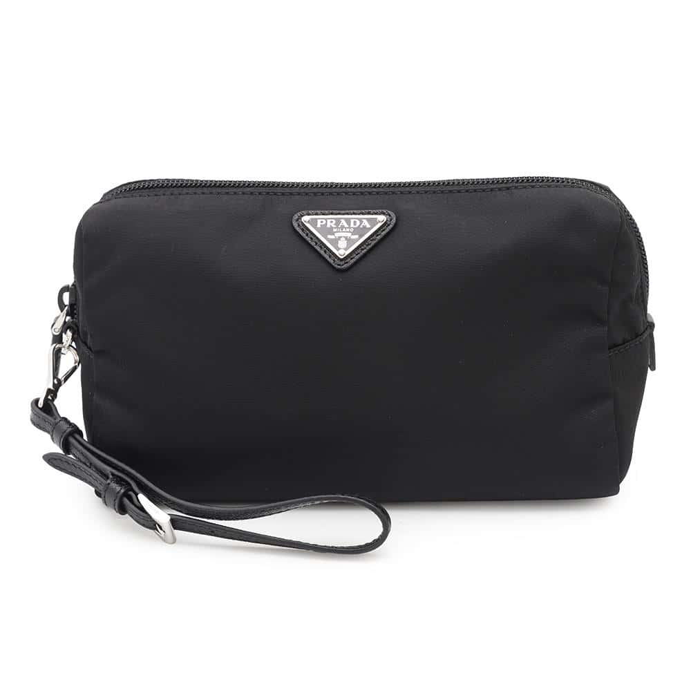 PRADA Pouch bag Black1NS693 Nylon