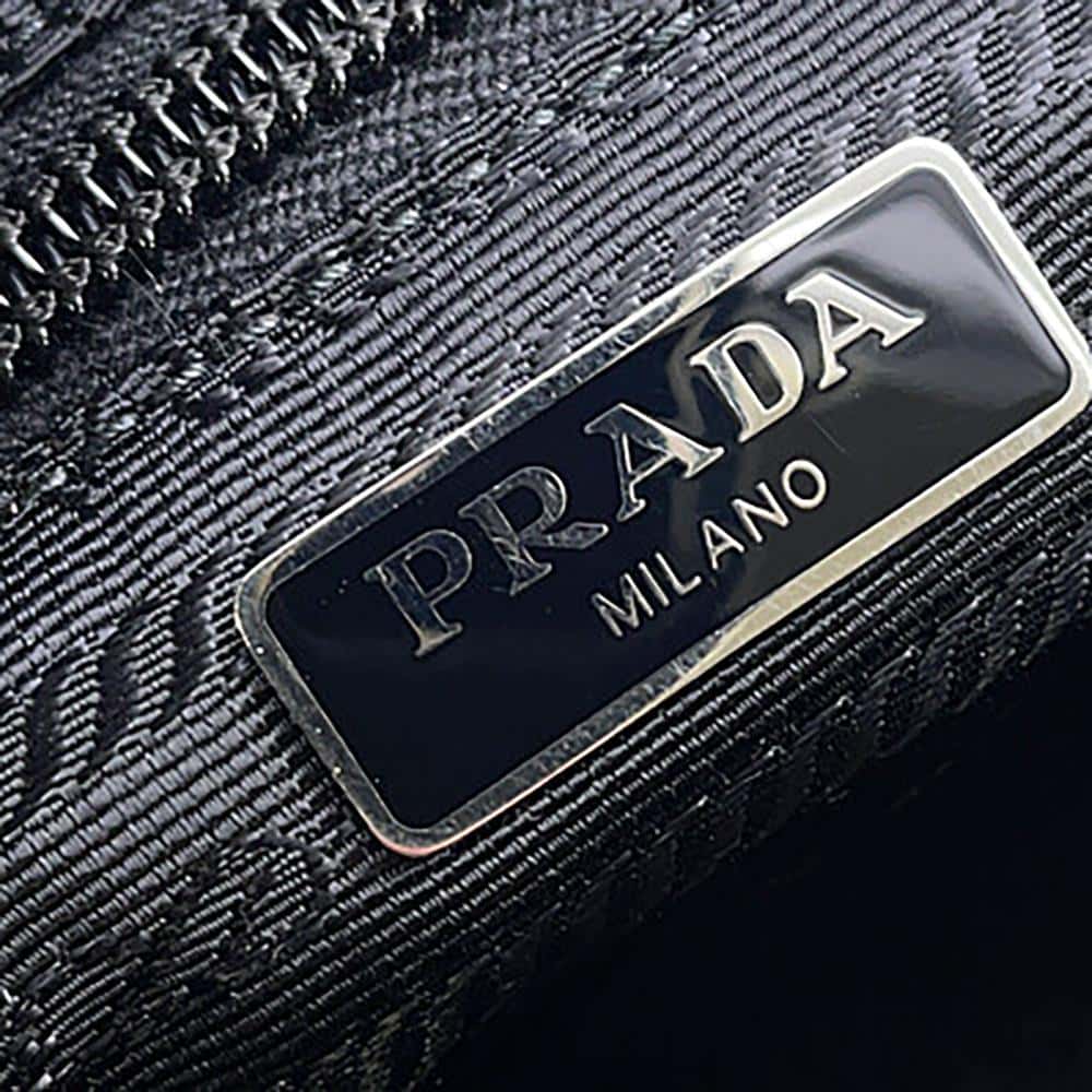 PRADA Pouch bag Black1NS693 Nylon