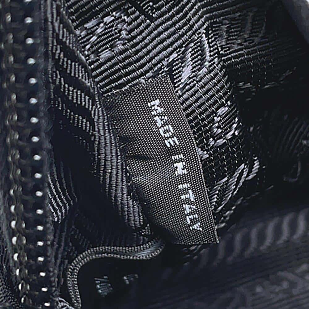 PRADA Pouch bag Black1NS693 Nylon
