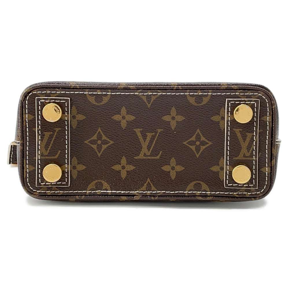 LOUIS VUITTON Lock It BrownM40599 Shiny Monogram Size BB