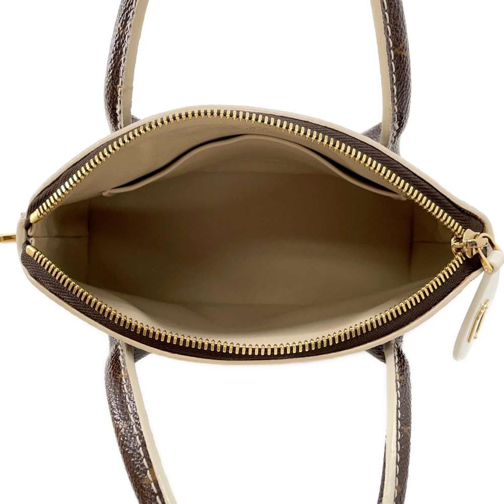 LOUIS VUITTON Lock It BrownM40599 Shiny Monogram Size BB