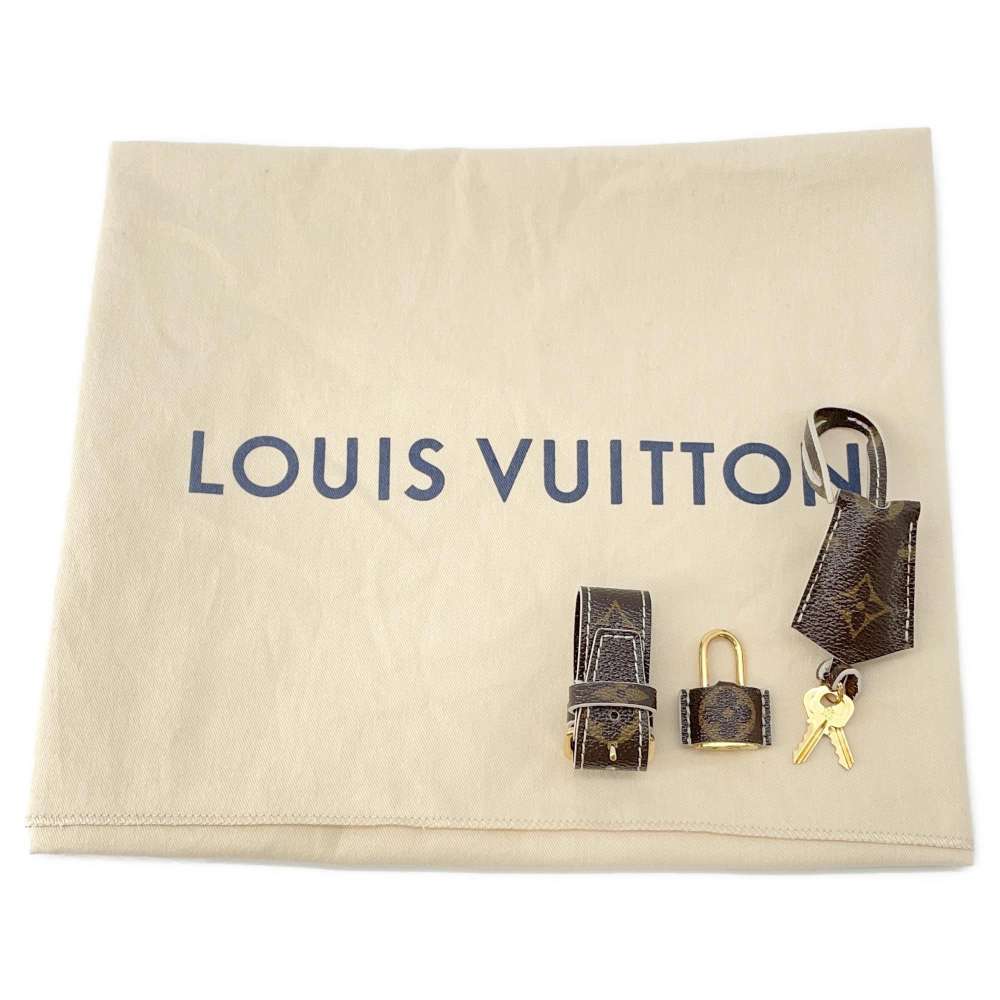 LOUIS VUITTON Lock It BrownM40599 Shiny Monogram Size BB
