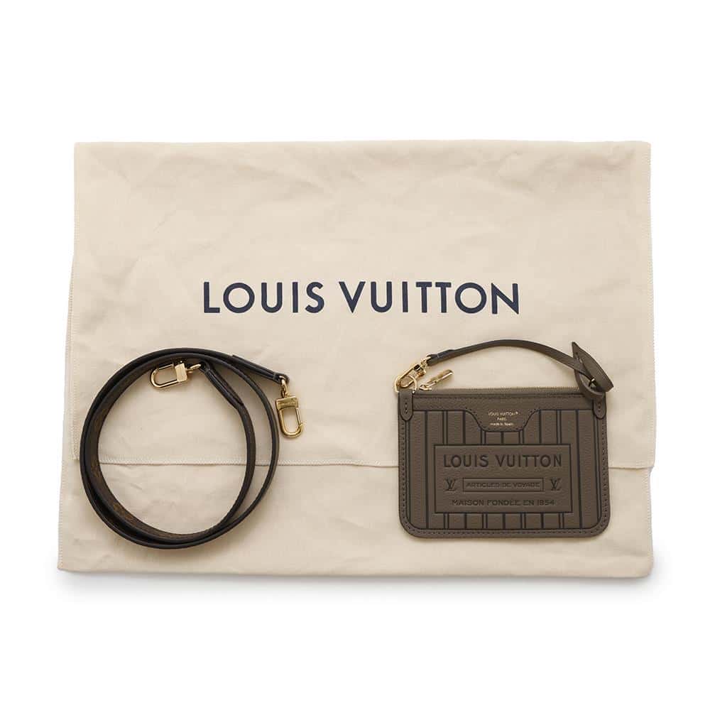 LOUIS VUITTON Neverfull・Inside Out Dark Fango/BrownM12109 Monogram・Canvas Size BB