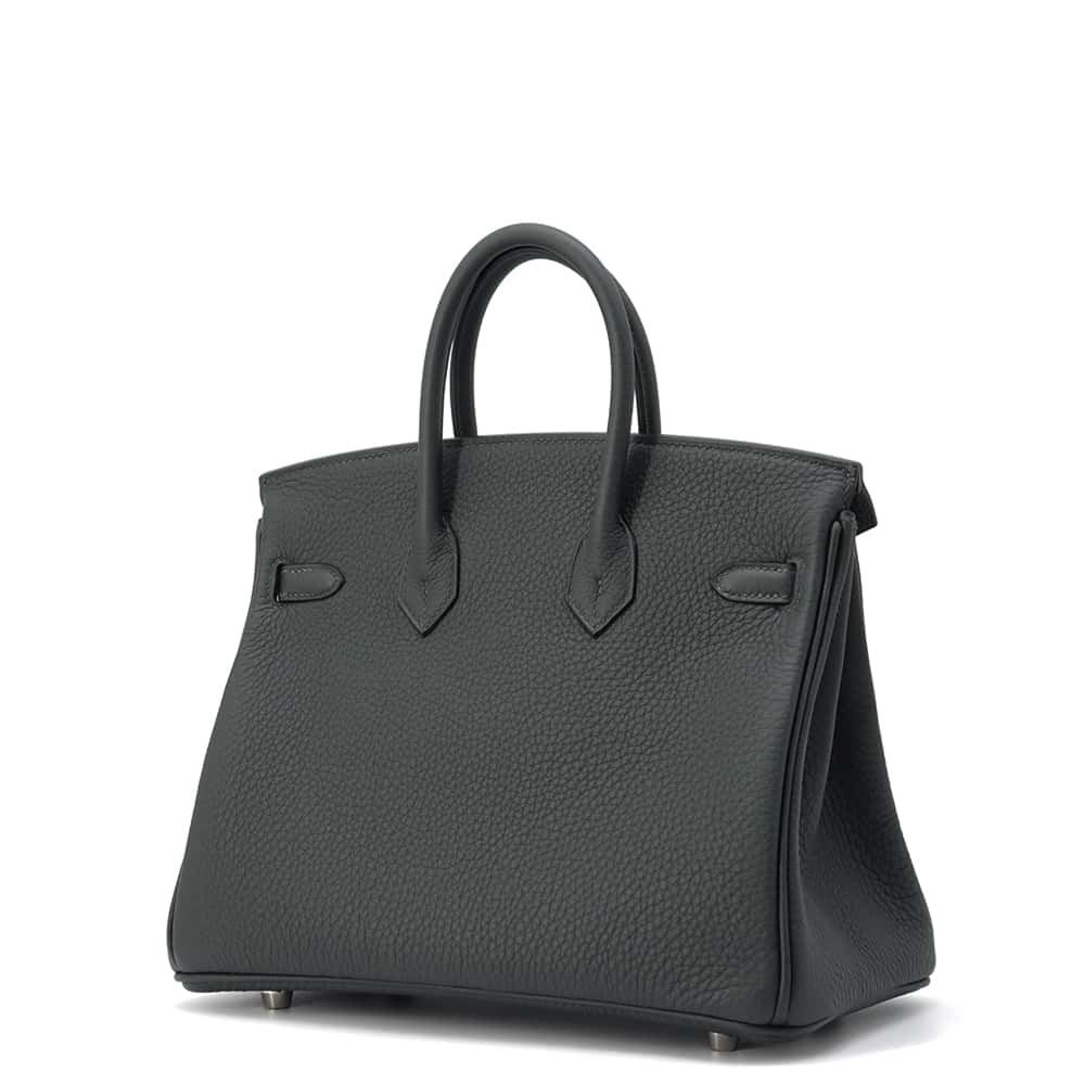 HERMES Birkin Vert Fonce Togo Leather Size 25