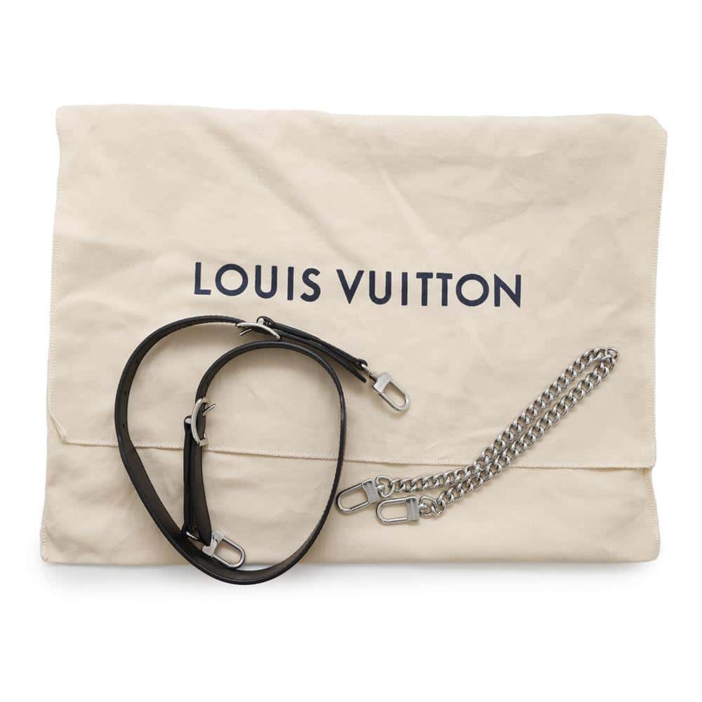 LOUIS VUITTON Carryall Cargo Vibe NoirM24861 Lambskin Size PM