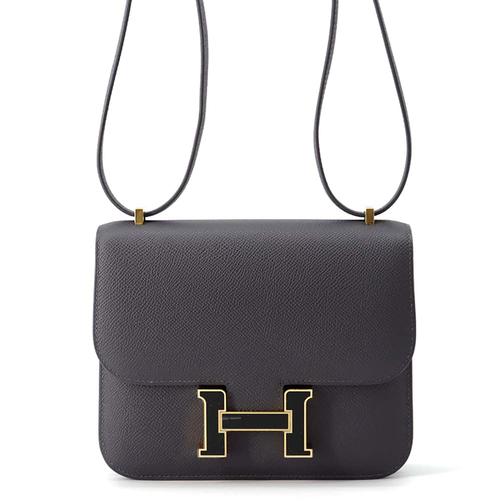 HERMES Constance 3 Ardoise Epsom Size Mini