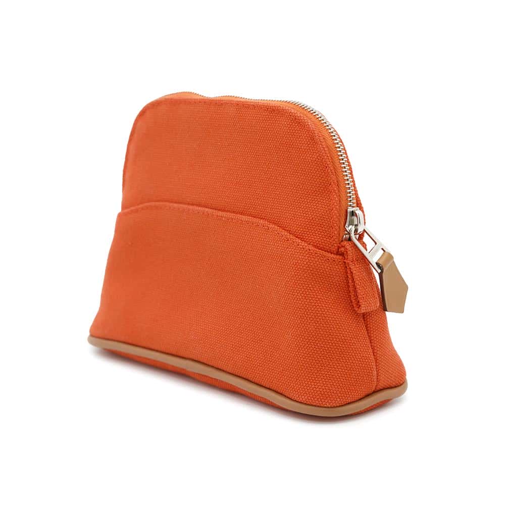 HERMES BolidePouch Orange Canvas Size Mini mini