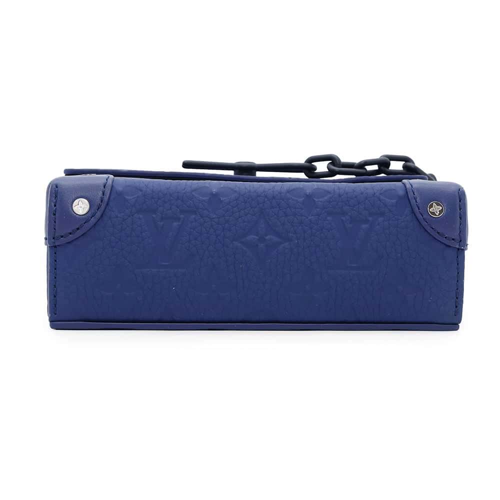 LOUIS VUITTON Steamer Wearable Wallet SapphireM11522 Monogram・Taurillon
