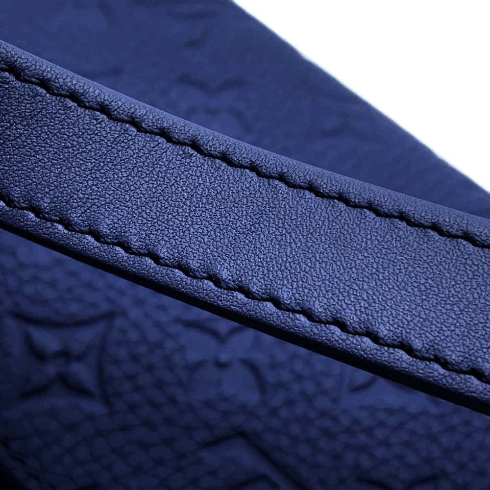 LOUIS VUITTON Steamer Wearable Wallet SapphireM11522 Monogram・Taurillon