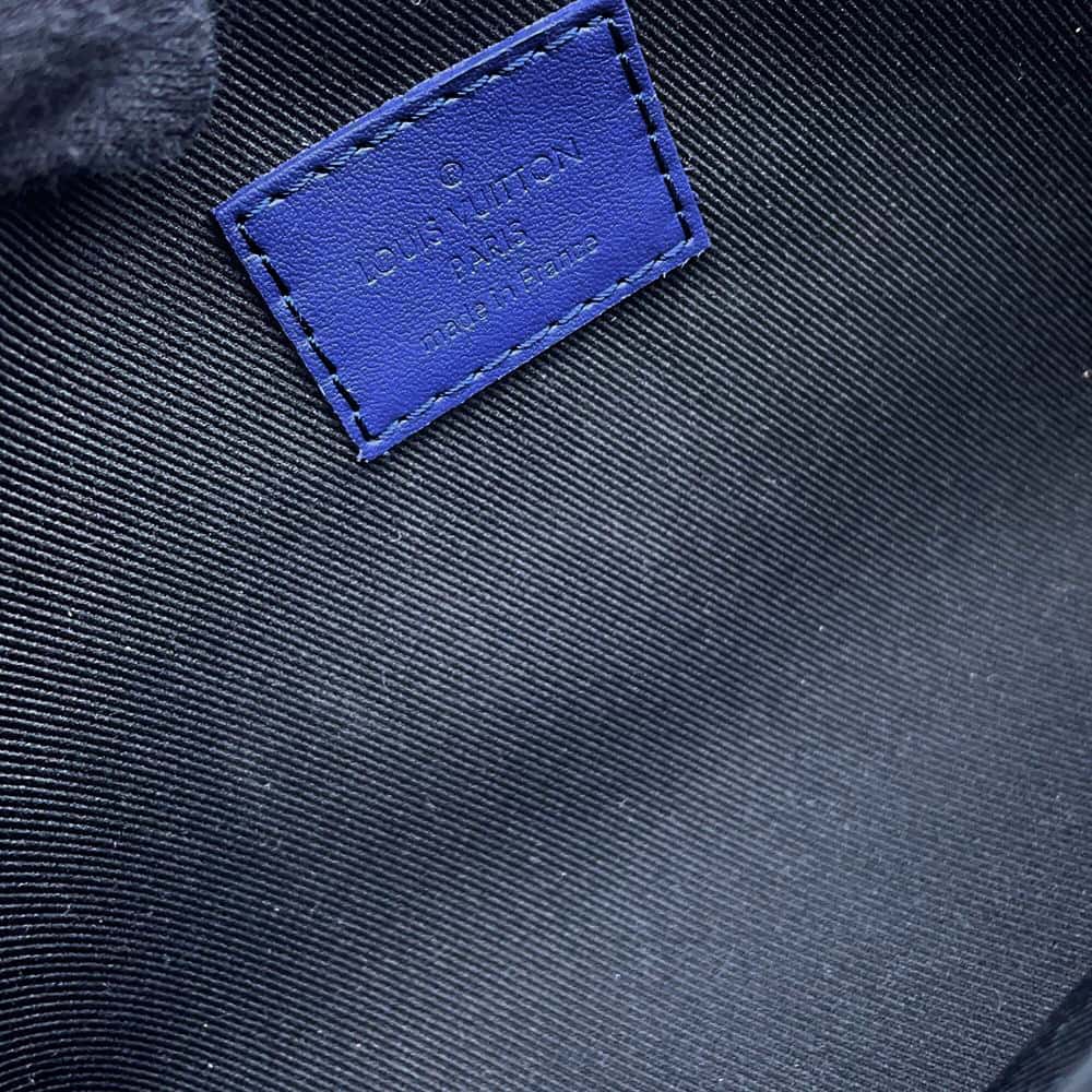 LOUIS VUITTON Steamer Wearable Wallet SapphireM11522 Monogram・Taurillon