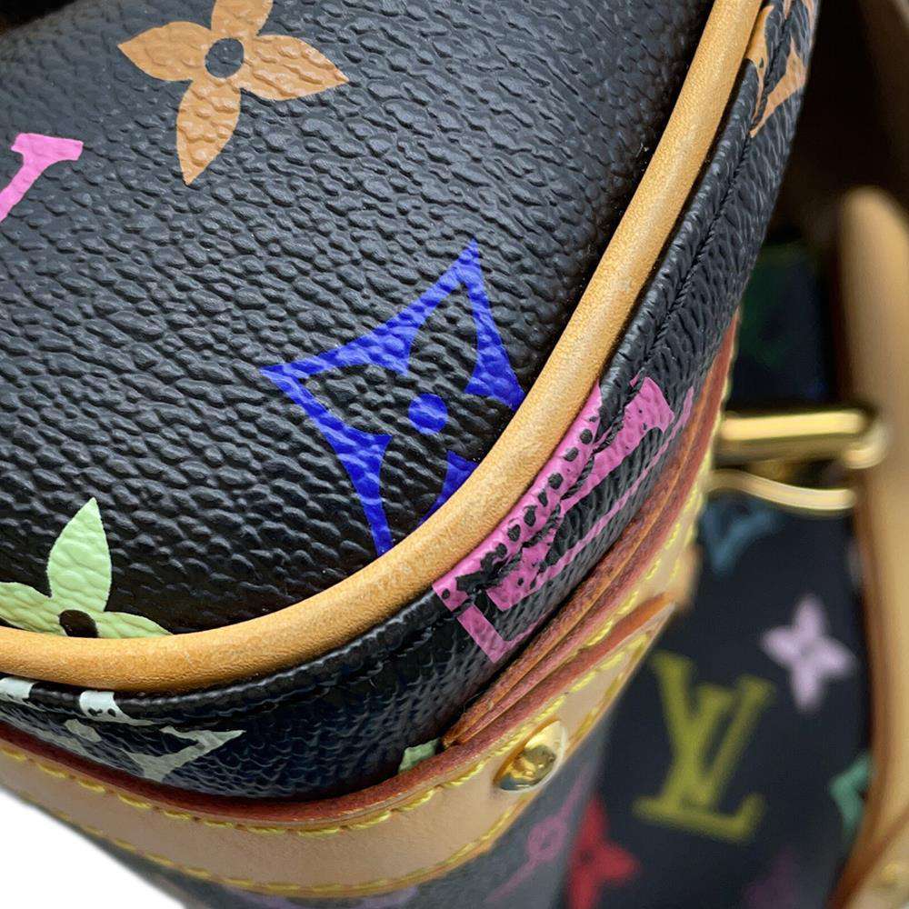 LOUIS VUITTON Priscilla NoirM40097 Monogram・Multicolor