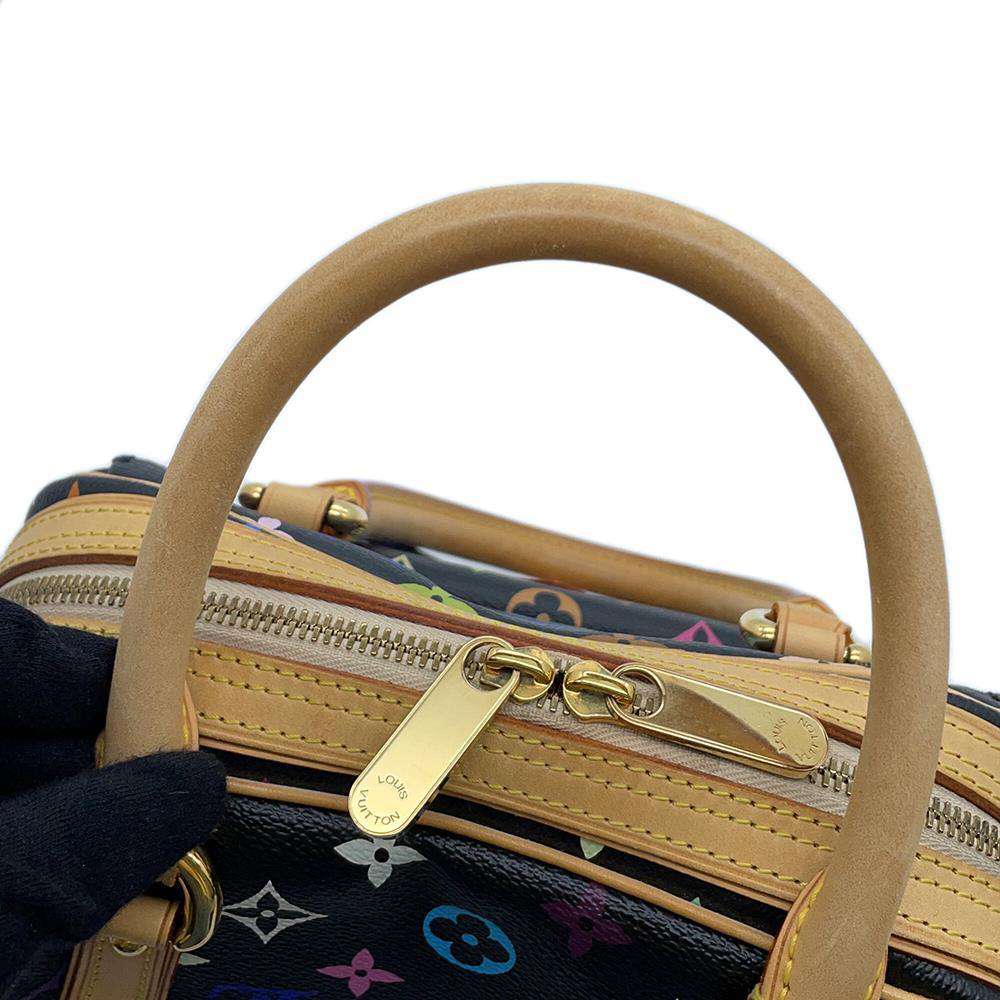 LOUIS VUITTON Priscilla NoirM40097 Monogram・Multicolor