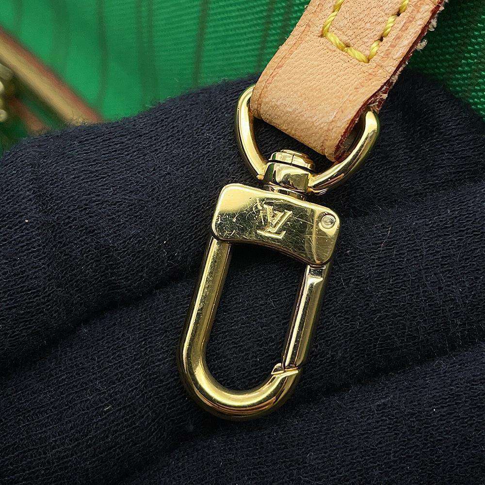 LOUIS VUITTON Neverfull_ Hawaii Limited GreenM44198 Monogram Size MM