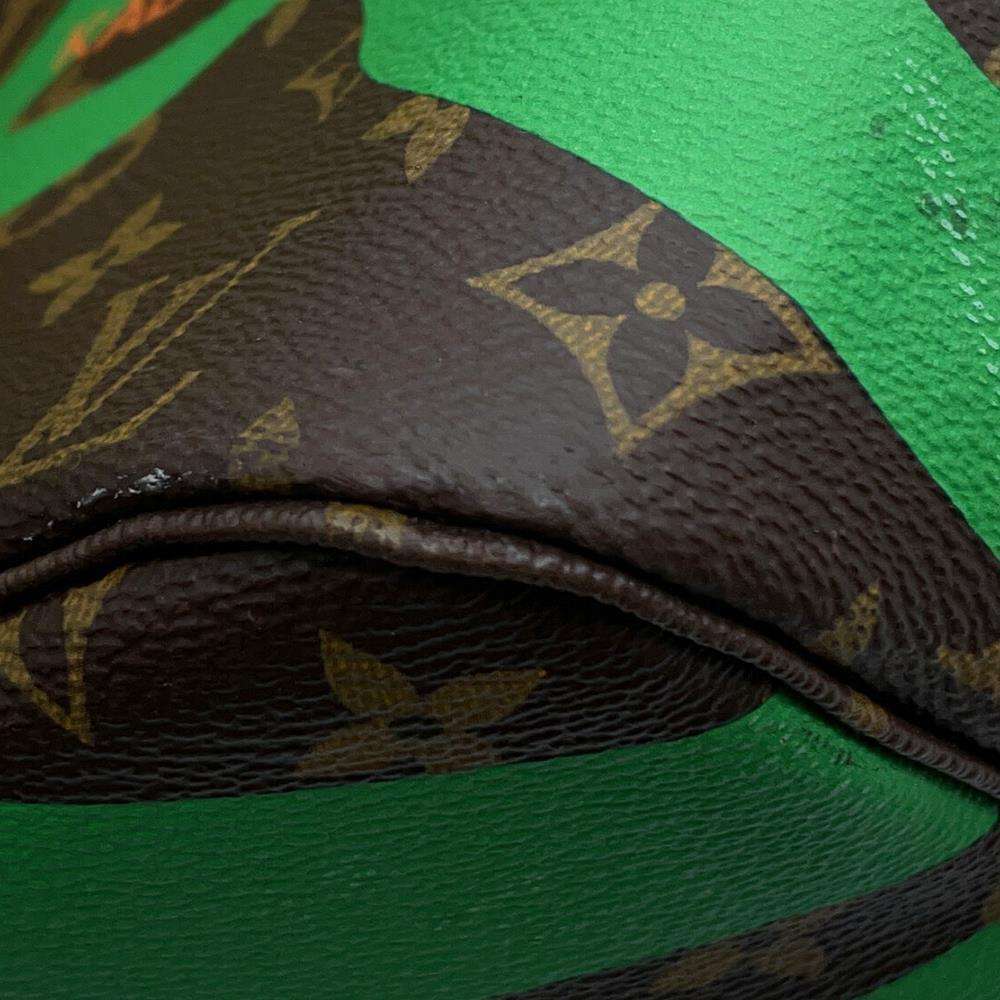 LOUIS VUITTON Neverfull_ Hawaii Limited GreenM44198 Monogram Size MM