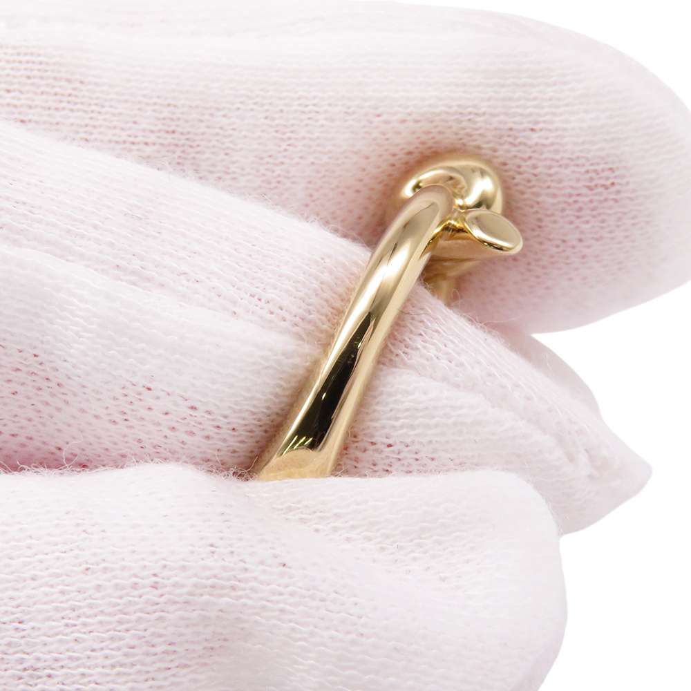 TIFFANY&Co. Knot Double Row Ring Size #Approximately1569908675 18K Yellow Gold