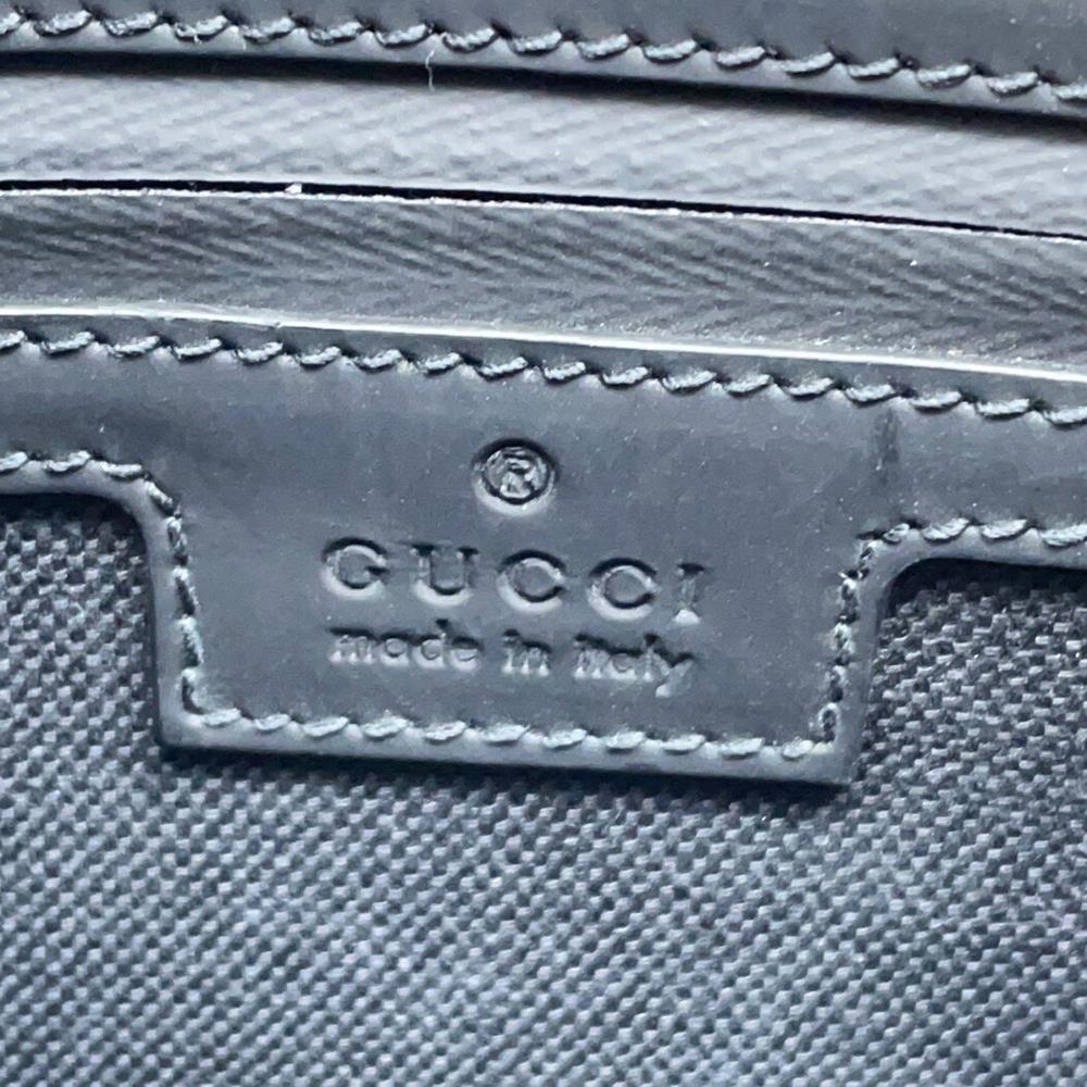 GUCCI GG rubber effect Small Cross Body Bag Black771293 GG Rubber